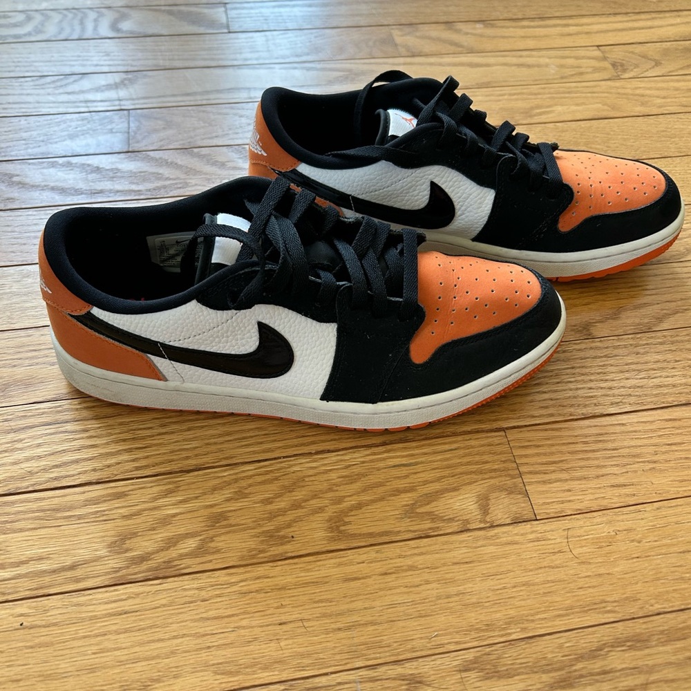Nike brand, Air Jordan golf shoes.  EUC Size 10